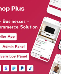 eShop Plus - Multi Vendor eCommerce, Multi Module Flutter App with Laravel Admin Panel