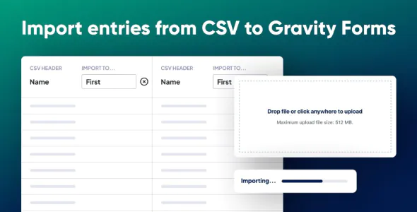 Gravity Forms Import Entries